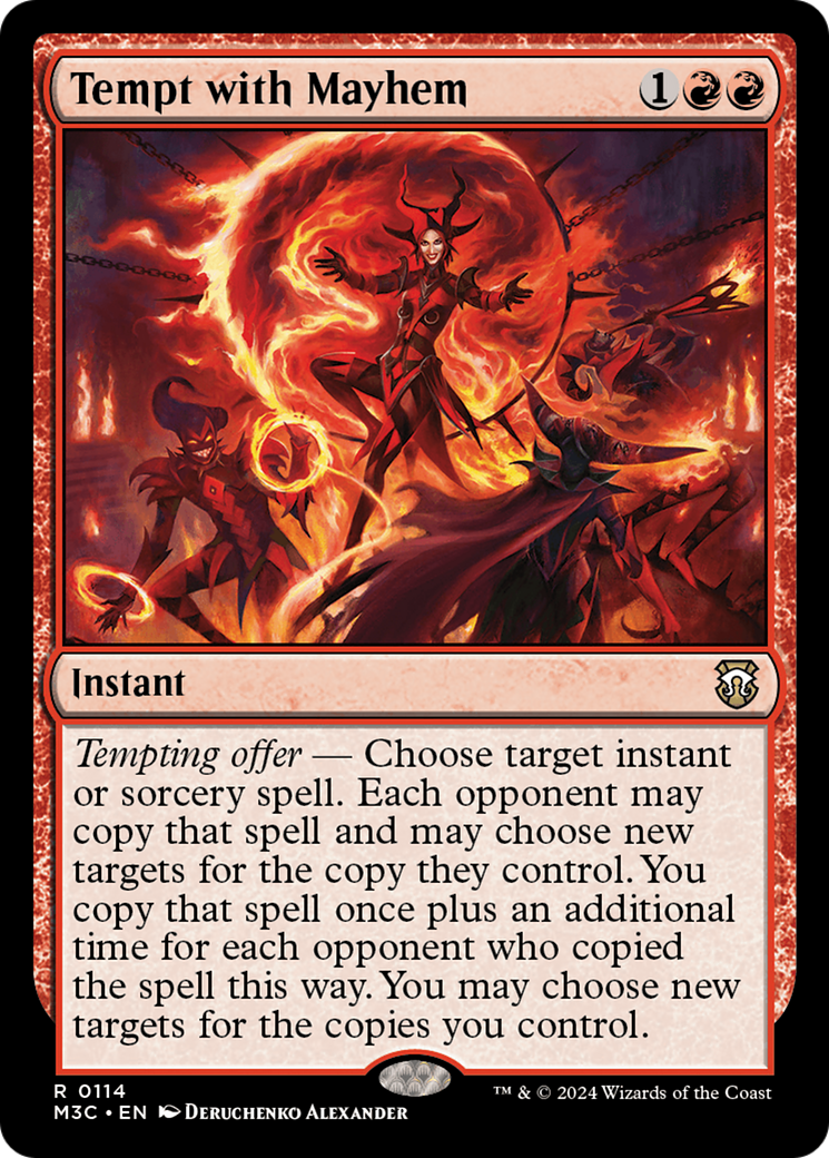 Tempt with Mayhem [Modern Horizons 3 Commander] | Dragon's Lair Comics and Fantasy Houston TX