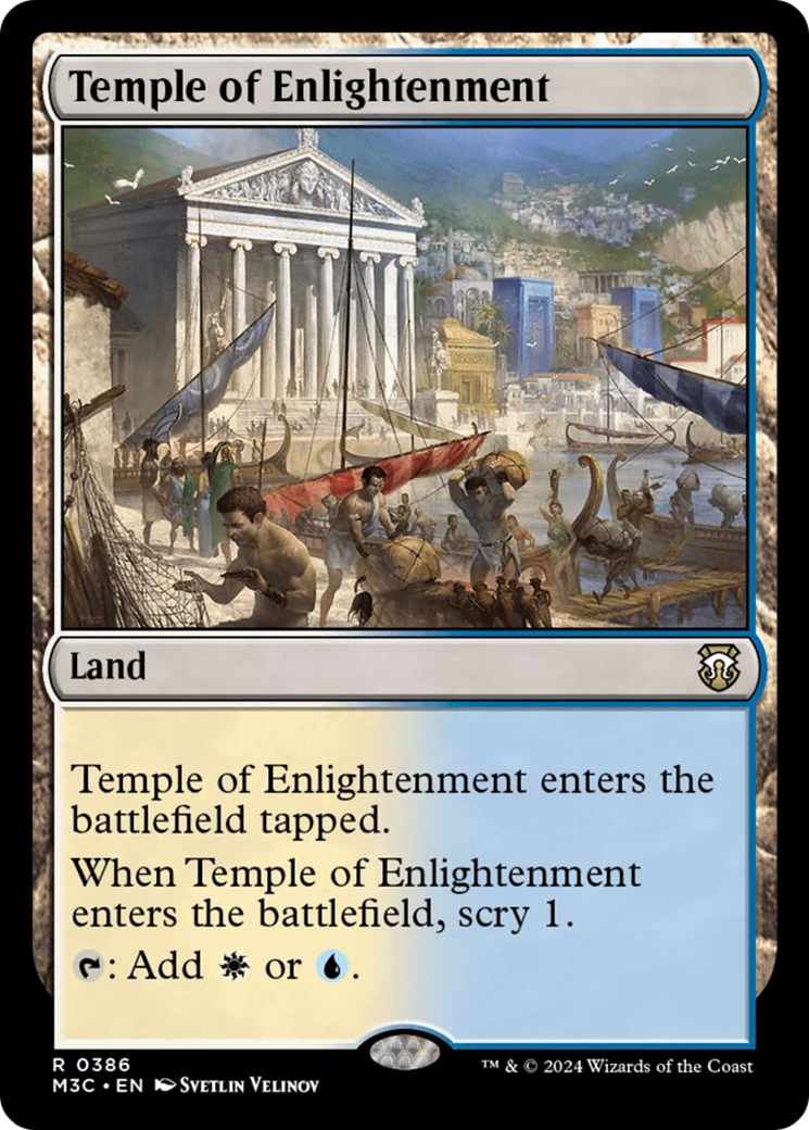 Temple of Enlightenment [Modern Horizons 3 Commander] | Dragon's Lair Comics and Fantasy Houston TX