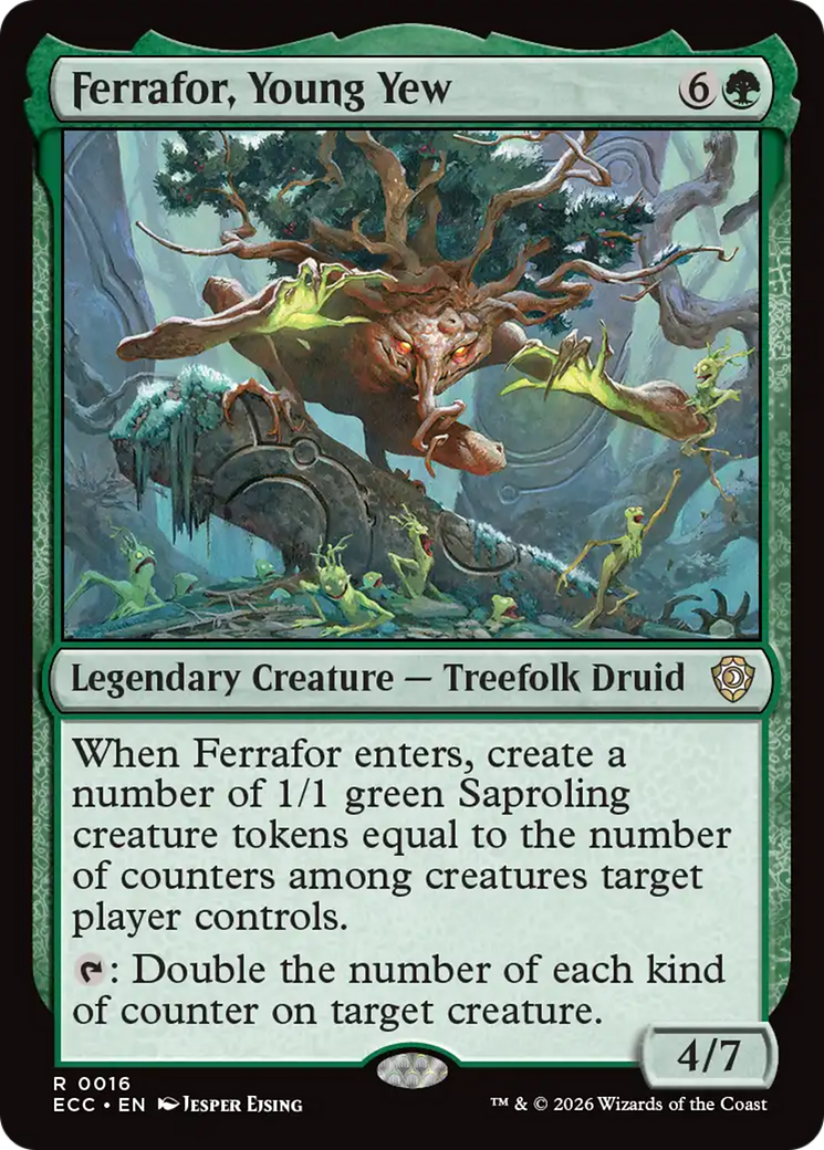 Ferrafor, Young Yew [Lorwyn Eclipsed Commander] | Odin's Place