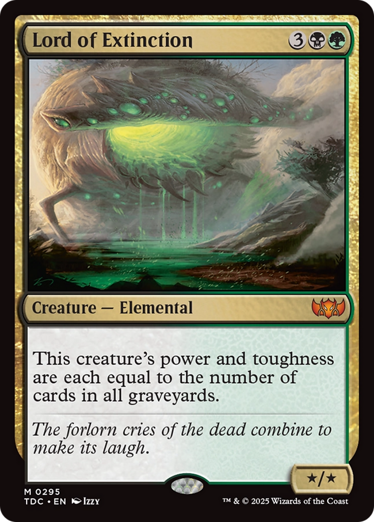 Lord of Extinction [Tarkir: Dragonstorm Commander] | Dragon's Lair Comics and Fantasy Houston TX