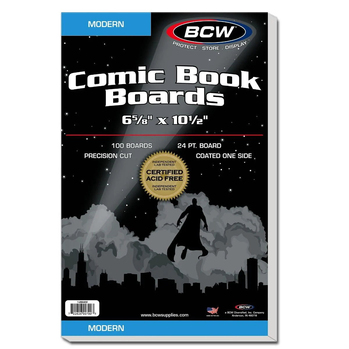 BCW 100 count Modern Comic Boards | Odin's Place