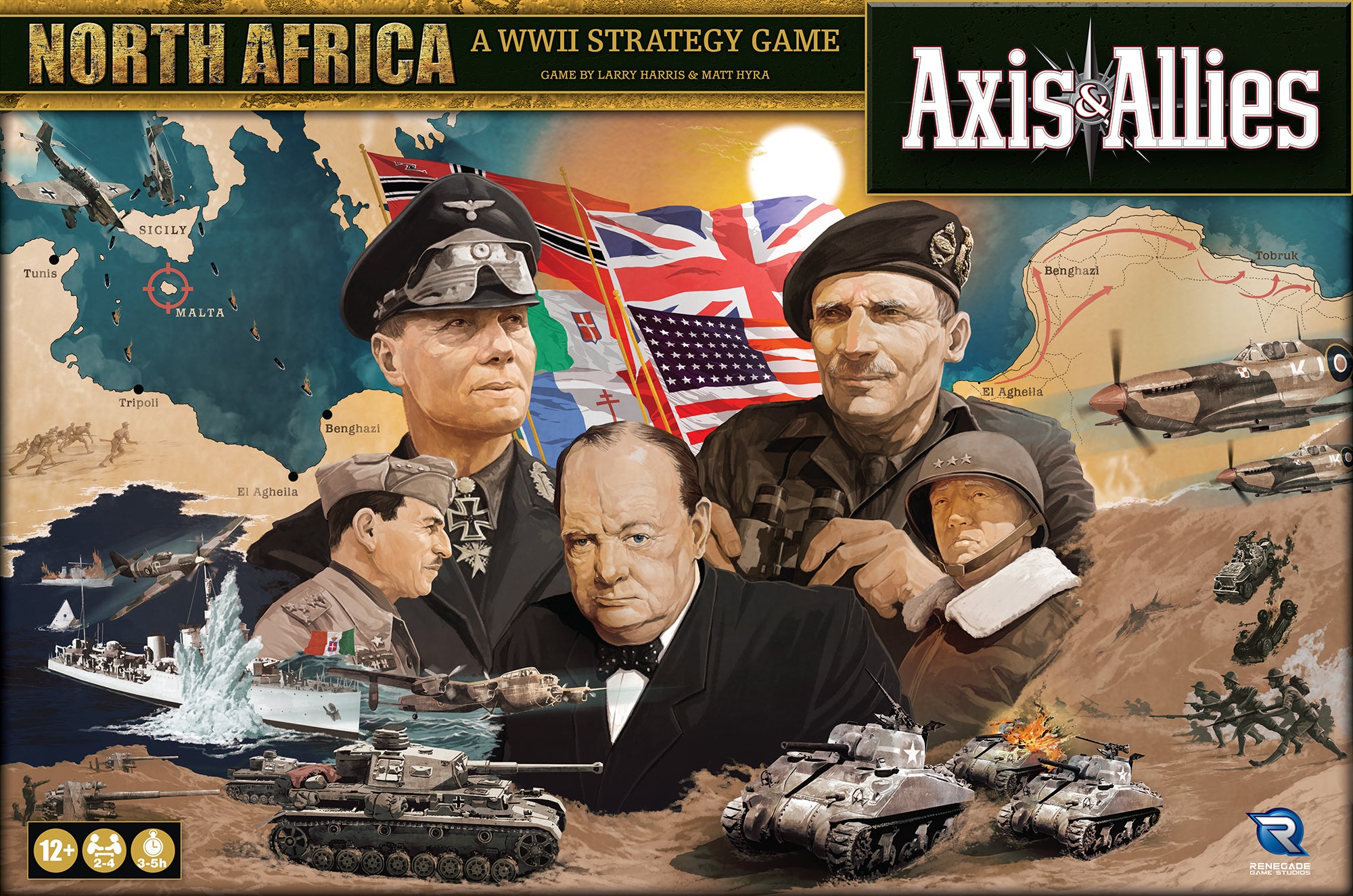 Axis & Allies: North Africa | Dragon's Lair Comics and Fantasy Houston TX