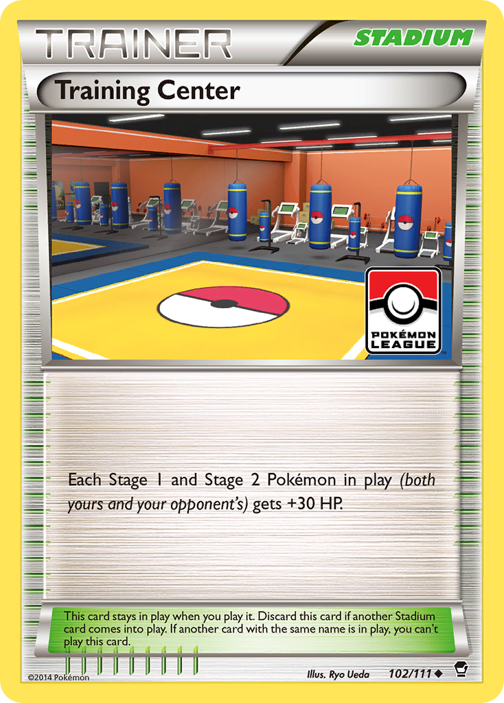 Training Center (102/111) (League Promo) [XY: Furious Fists] | Odin's Place