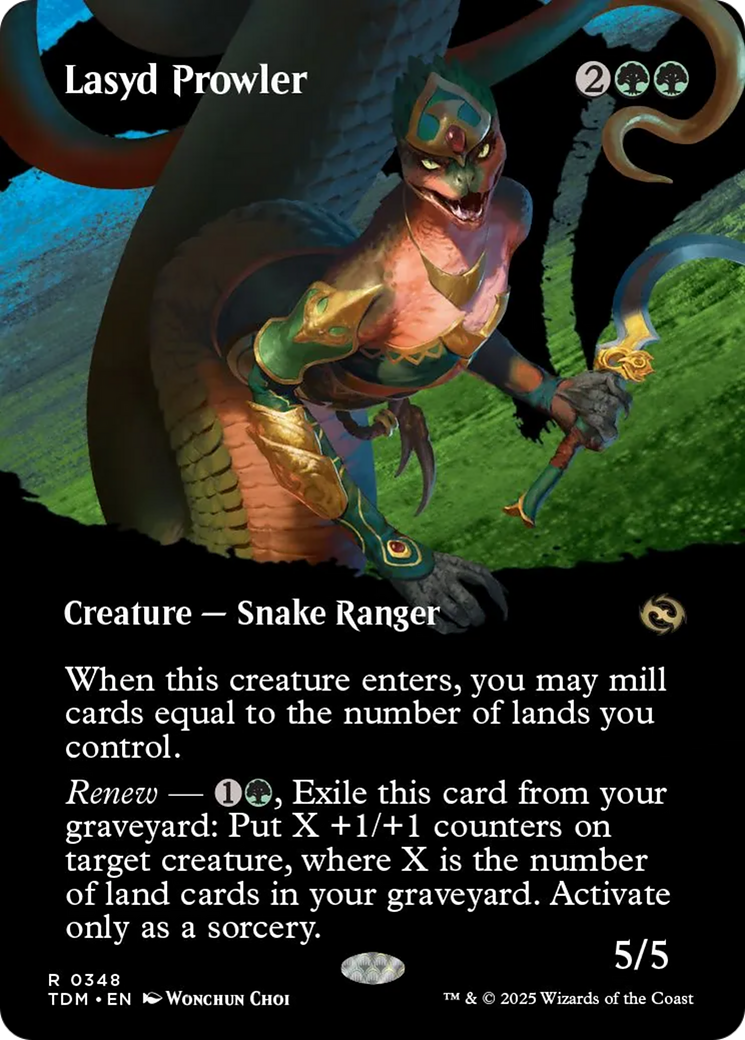 Lasyd Prowler (Borderless) [Tarkir: Dragonstorm] | Dragon's Lair Comics and Fantasy Houston TX