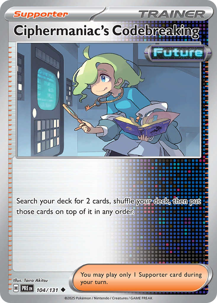 Ciphermaniac's Codebreaking (198/162) [Scarlet & Violet: Temporal Forces] | Odin's Place
