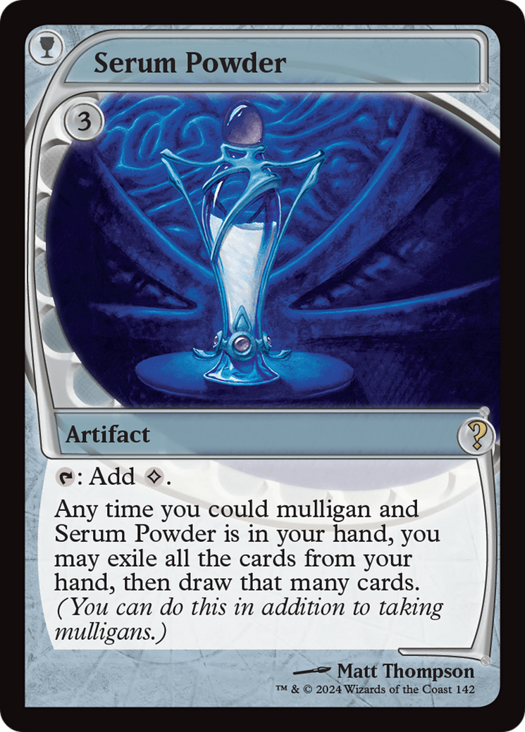 Serum Powder (Future Sight) [Mystery Booster 2] | Dragon's Lair Comics and Fantasy Houston TX