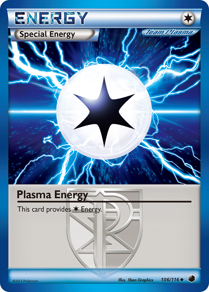 Plasma Energy (106/116) (Play Pokemon Promo) [Black & White: Plasma Freeze] | Odin's Place