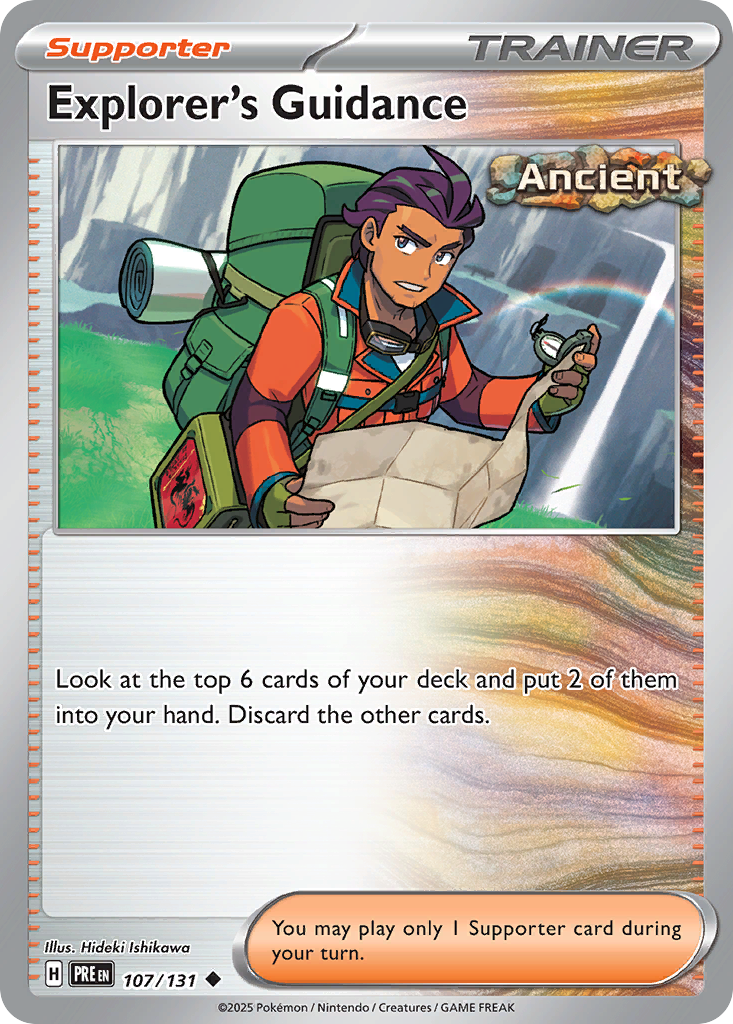 Explorer's Guidance (200/162) [Scarlet & Violet: Temporal Forces] | Odin's Place