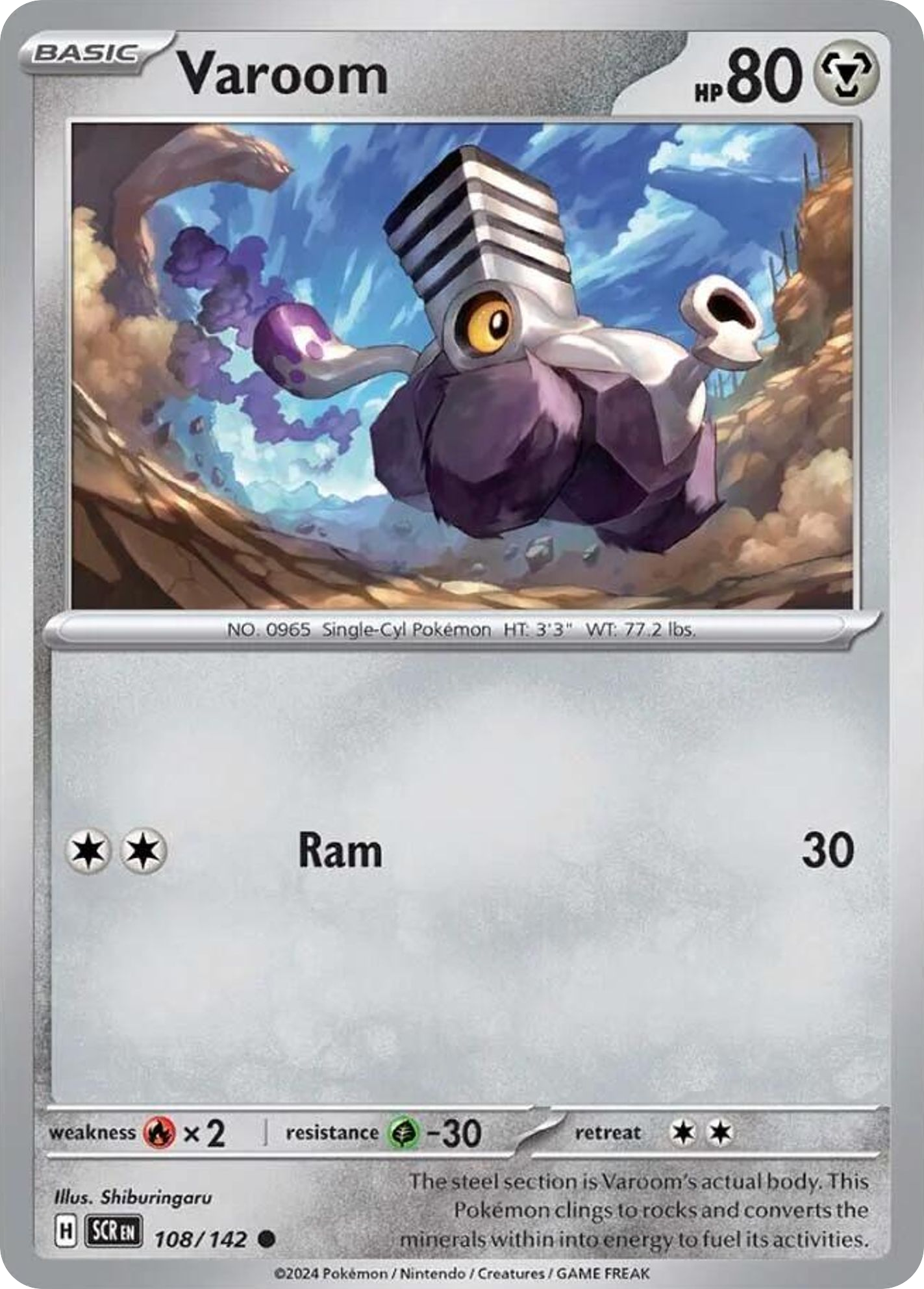 Varoom (124/167) [Scarlet & Violet: Twilight Masquerade] | Odin's Place