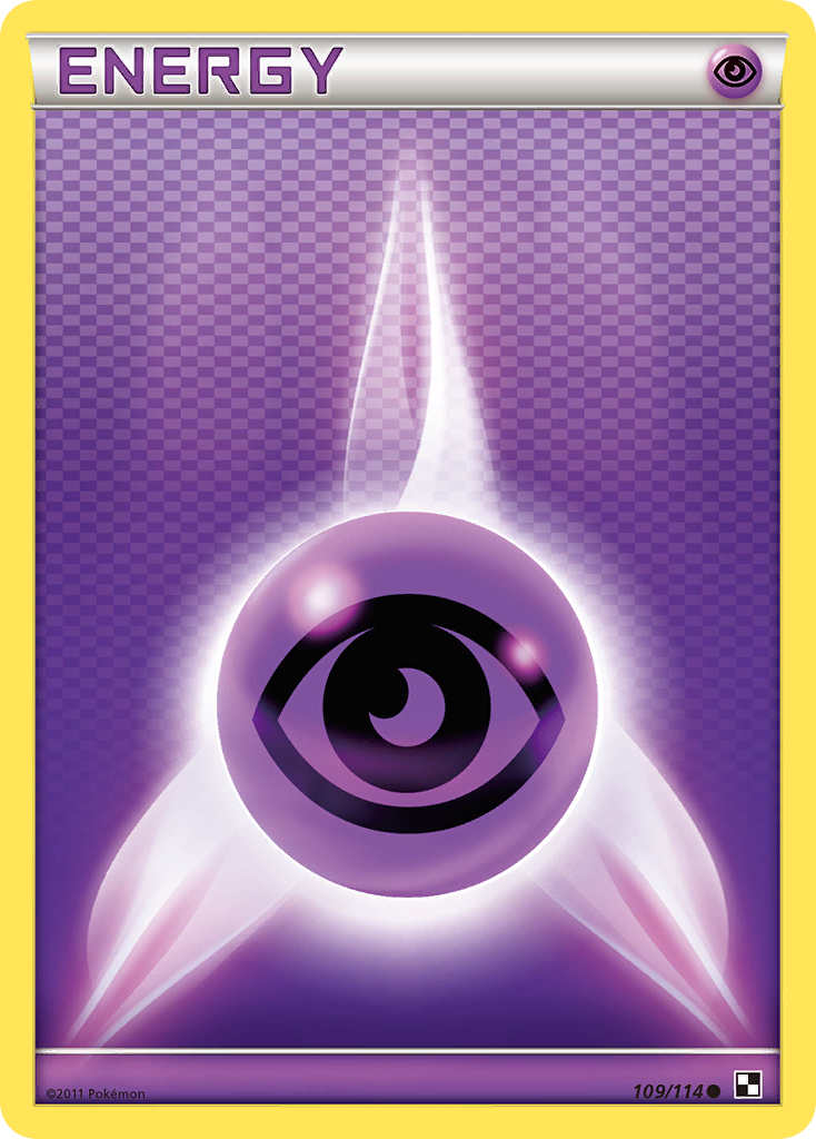 Psychic Energy (109/114) (Play Pokemon Promo) [Black & White: Base Set] | Odin's Place