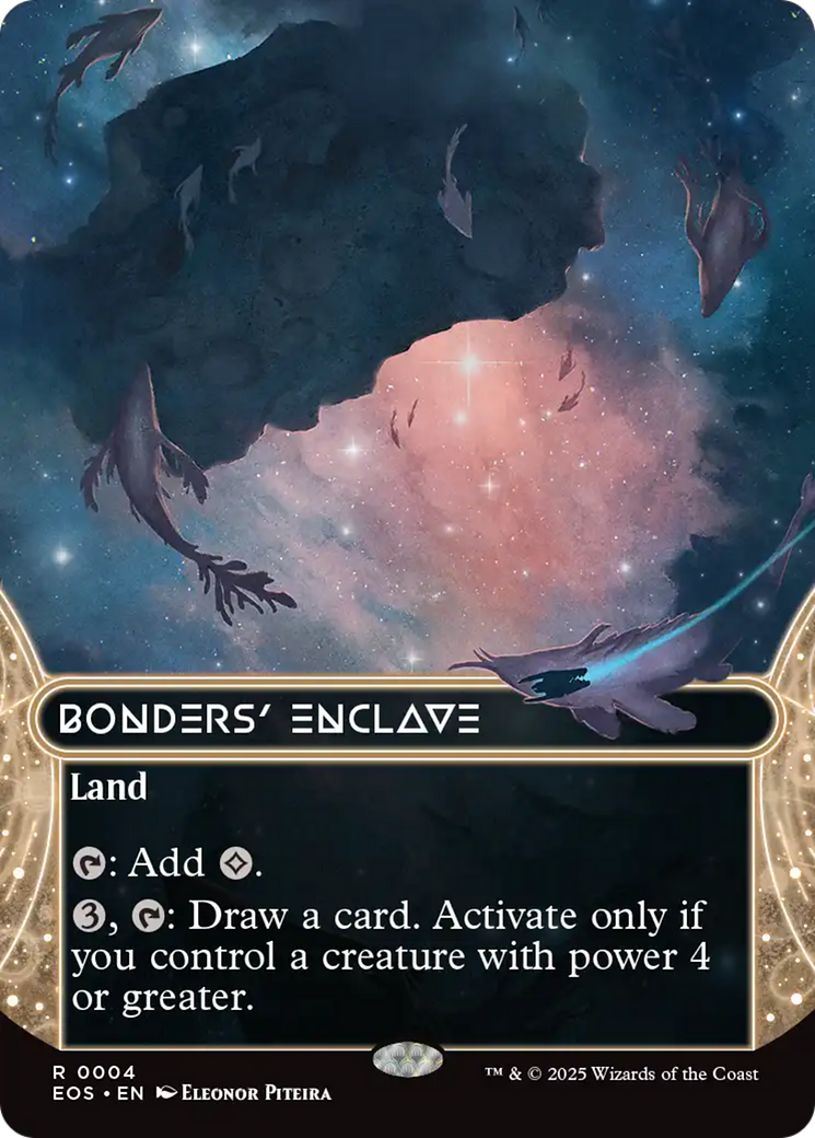 Bonders' Enclave (0004) (Borderless) [Edge of Eternities: Stellar Sights] | Dragon's Lair Comics and Fantasy Houston TX