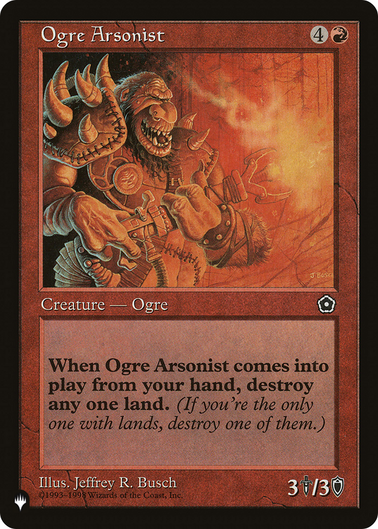 Ogre Arsonist [The List] | Dragon's Lair Comics and Fantasy Houston TX