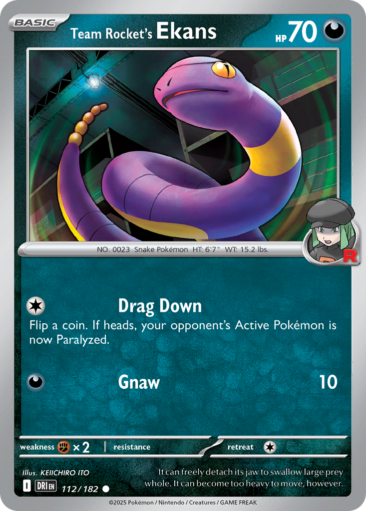 Ekans (100/162) [Scarlet & Violet: Temporal Forces] | Odin's Place
