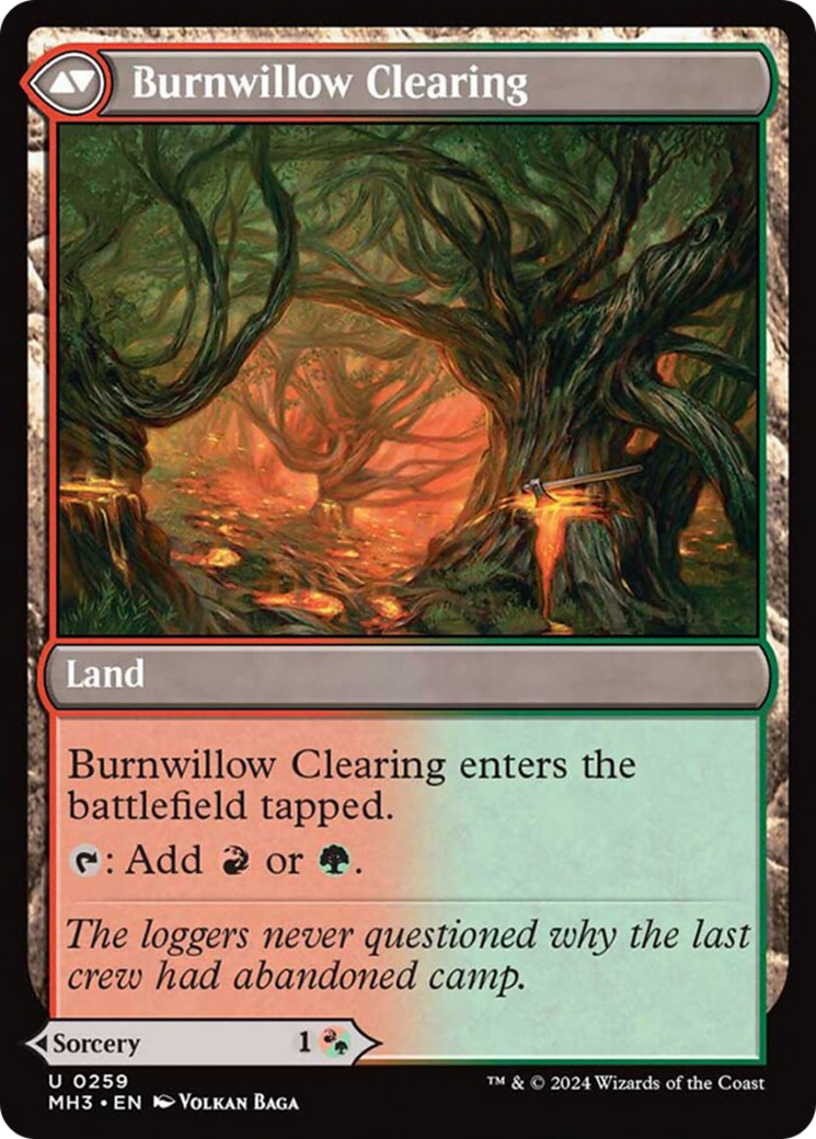Stump Stomp // Burnwillow Clearing [Modern Horizons 3] | Dragon's Lair Comics and Fantasy Houston TX