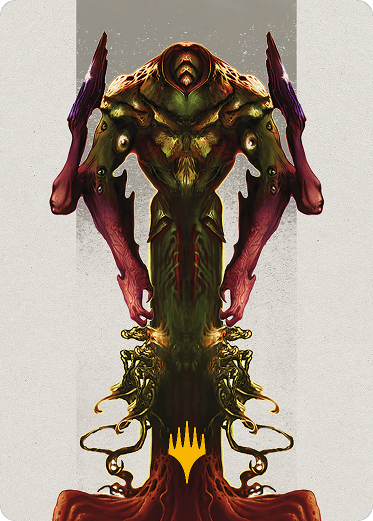 Kozilek, the Broken Reality Art Card (Gold-Stamped Planeswalker Symbol) [Modern Horizons 3 Art Series] | Dragon's Lair Comics and Fantasy Houston TX