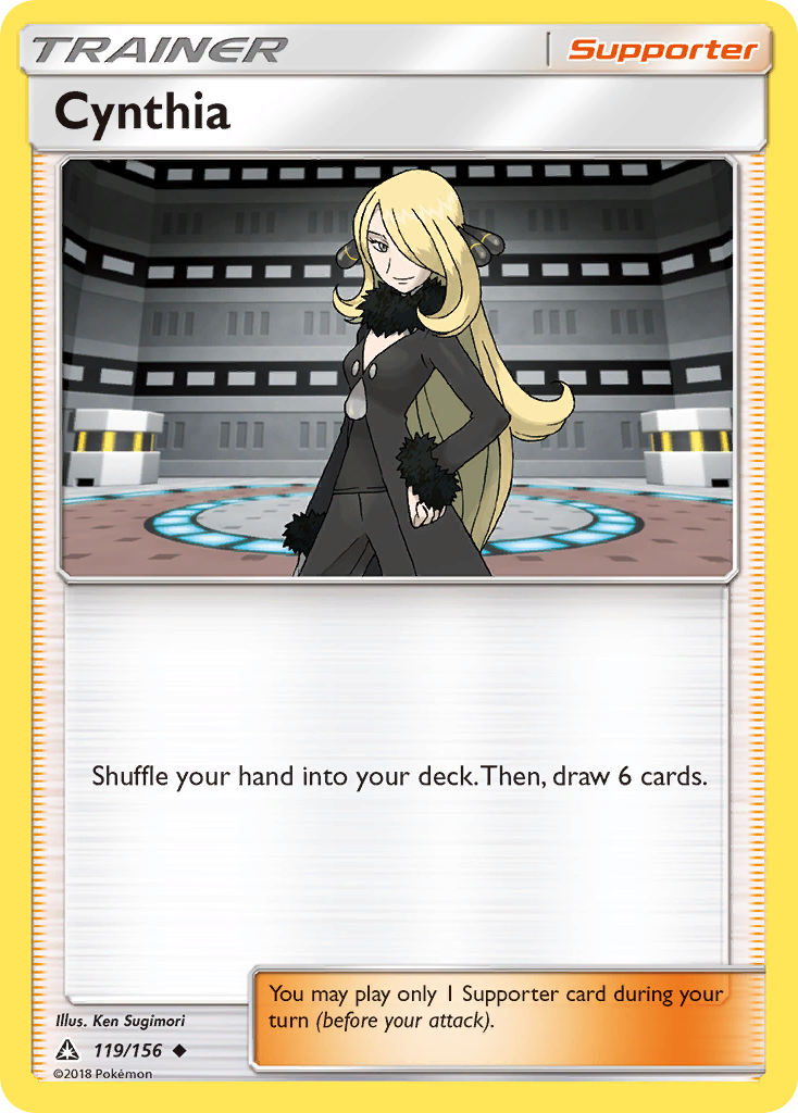 Cynthia (119/156) (Staff Regional Championship Promo) [Sun & Moon: Ultra Prism] | Odin's Place