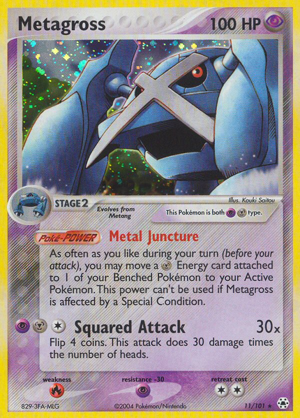 Metagross (11/101) (Theme Deck Exclusive) [EX: Hidden Legends] | Odin's Place