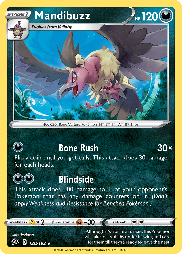 Mandibuzz (120/192) [Sword & Shield: Rebel Clash] | Odin's Place