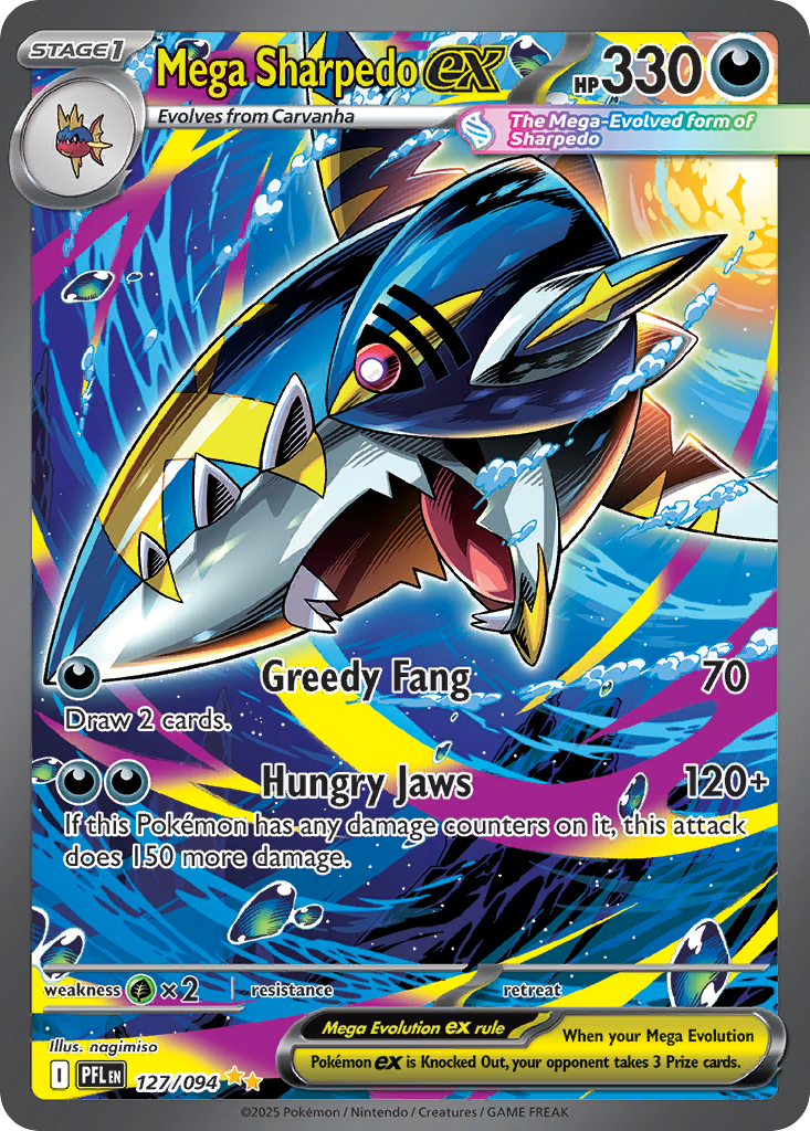 Sharpedo (043/162) [Scarlet & Violet: Temporal Forces] | Odin's Place