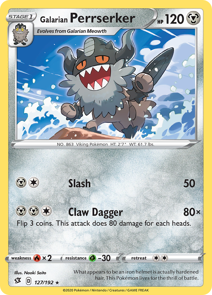 Galarian Perrserker (127/192) [Sword & Shield: Rebel Clash] | Odin's Place