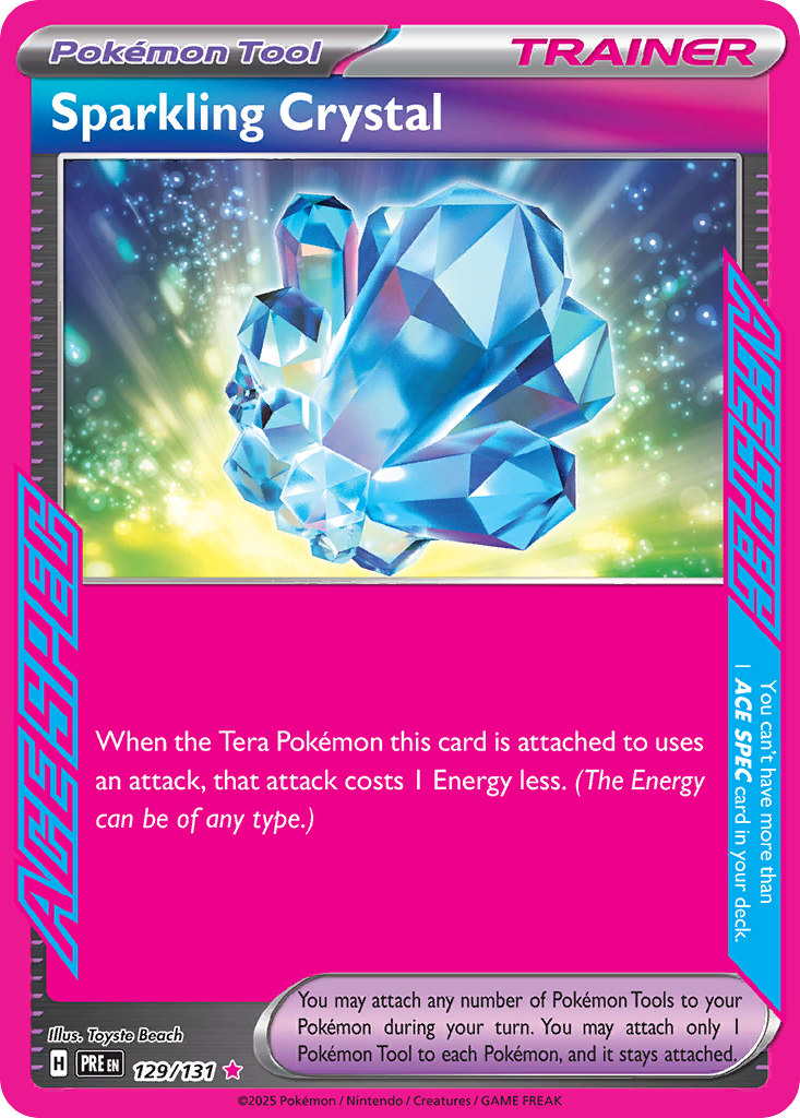 Sparkling Crystal (142/142) [Scarlet & Violet: Stellar Crown] | Odin's Place