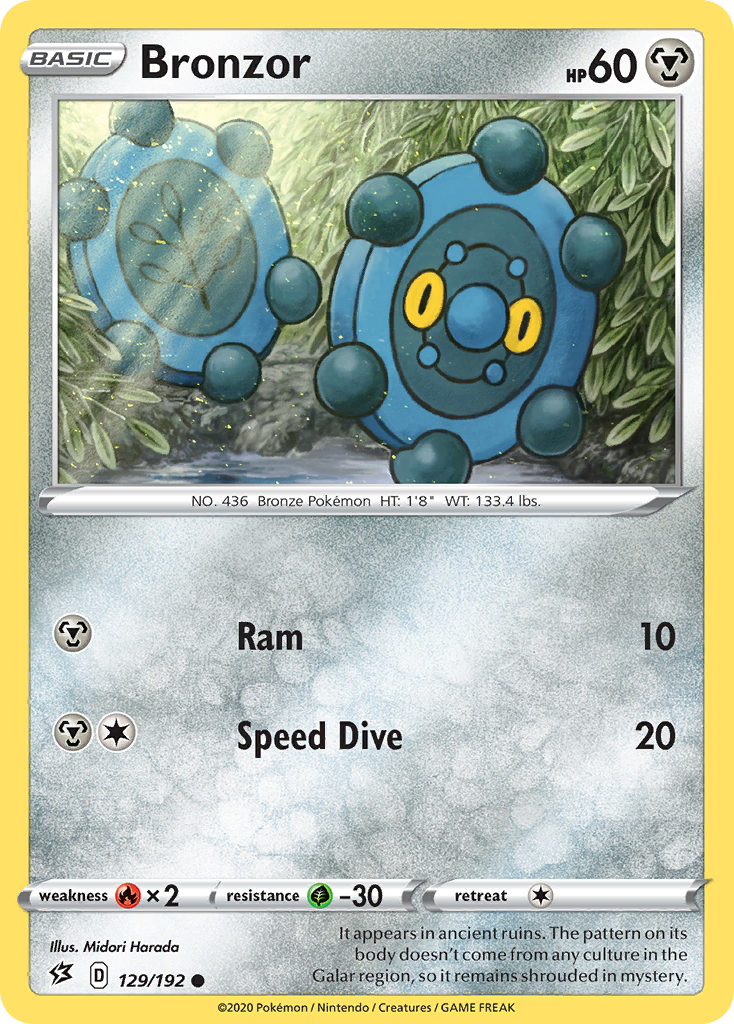 Bronzor (129/192) [Sword & Shield: Rebel Clash] | Odin's Place