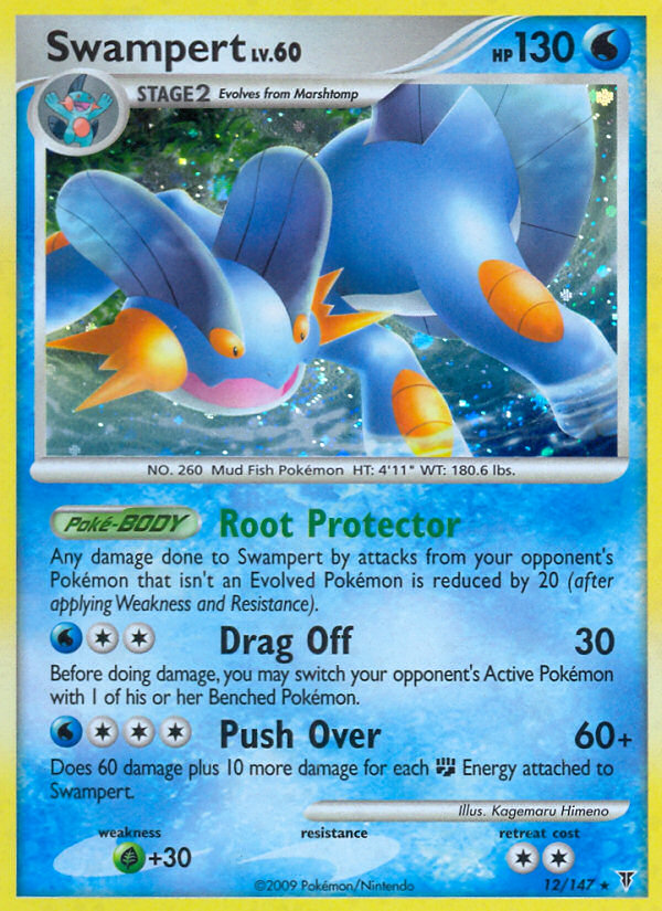 Swampert (12/147) (Theme Deck Exclusive) [Platinum: Supreme Victors] | Odin's Place