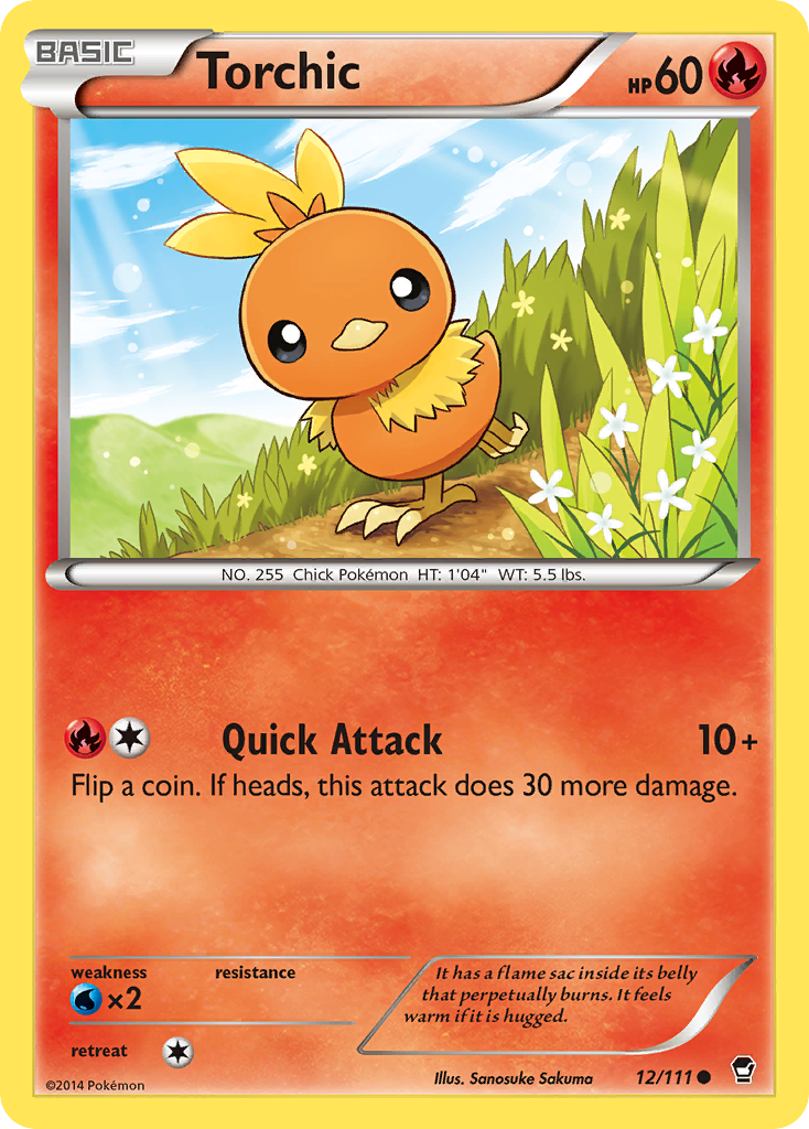 Torchic (12/111) (City Championship Promo Staff) [XY: Furious Fists] | Odin's Place