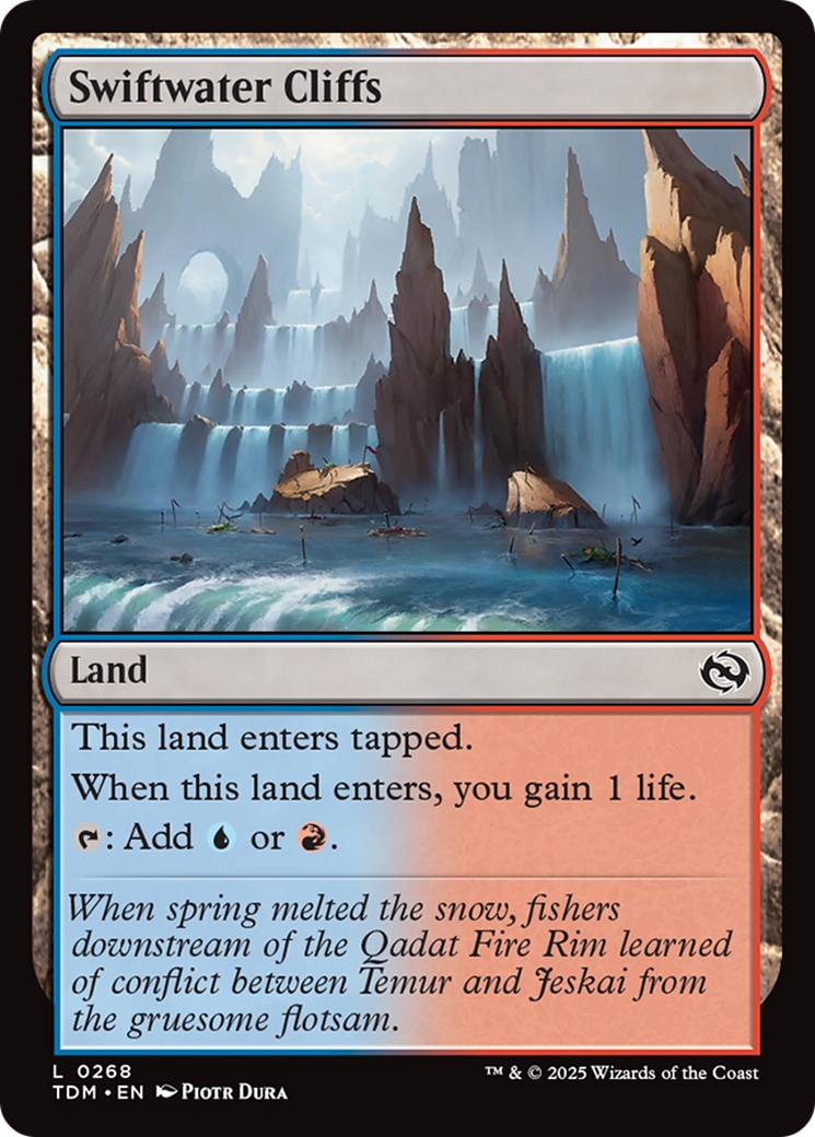 Swiftwater Cliffs [Tarkir: Dragonstorm] | Dragon's Lair Comics and Fantasy Houston TX