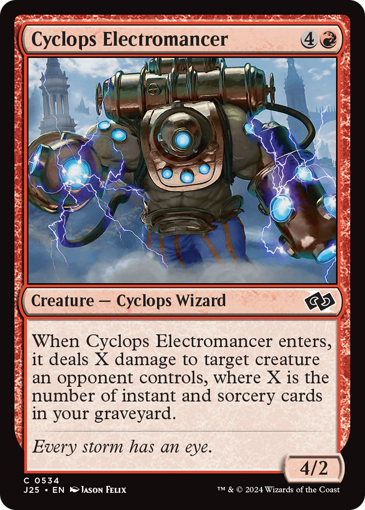 Cyclops Electromancer [Foundations Jumpstart] | Dragon's Lair Comics and Fantasy Houston TX