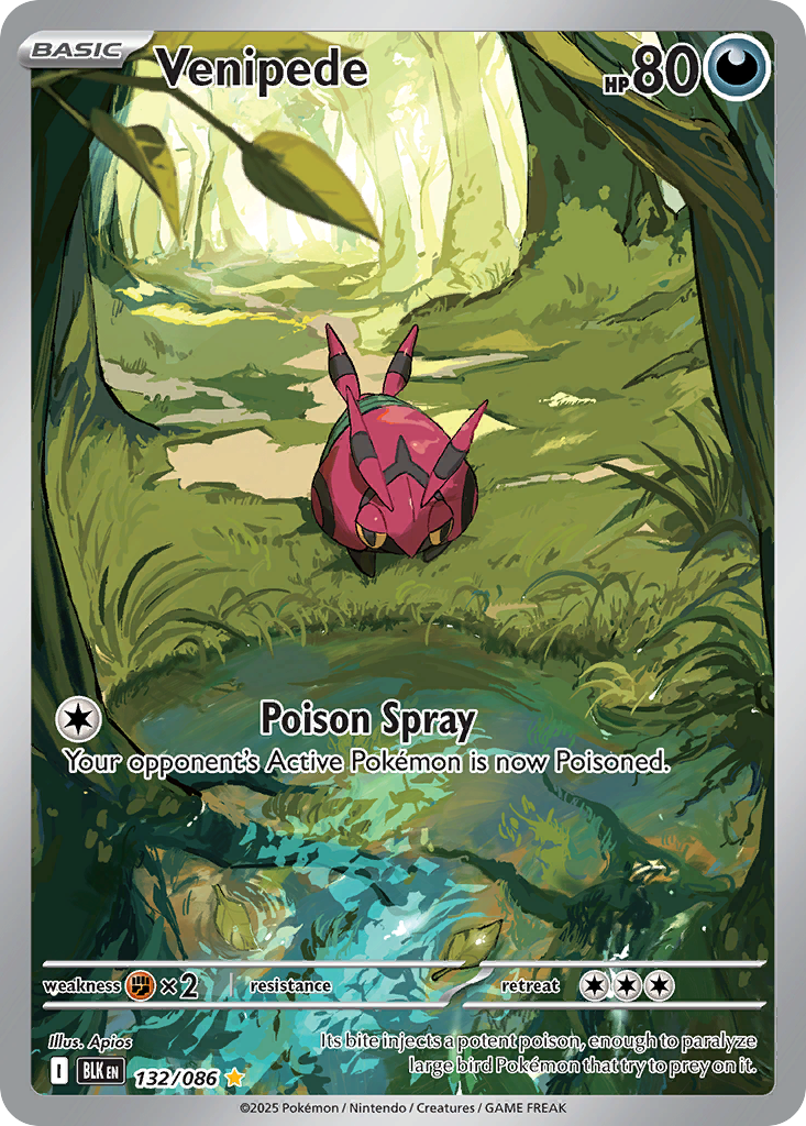 Venipede (115/167) [Scarlet & Violet: Twilight Masquerade] | Odin's Place
