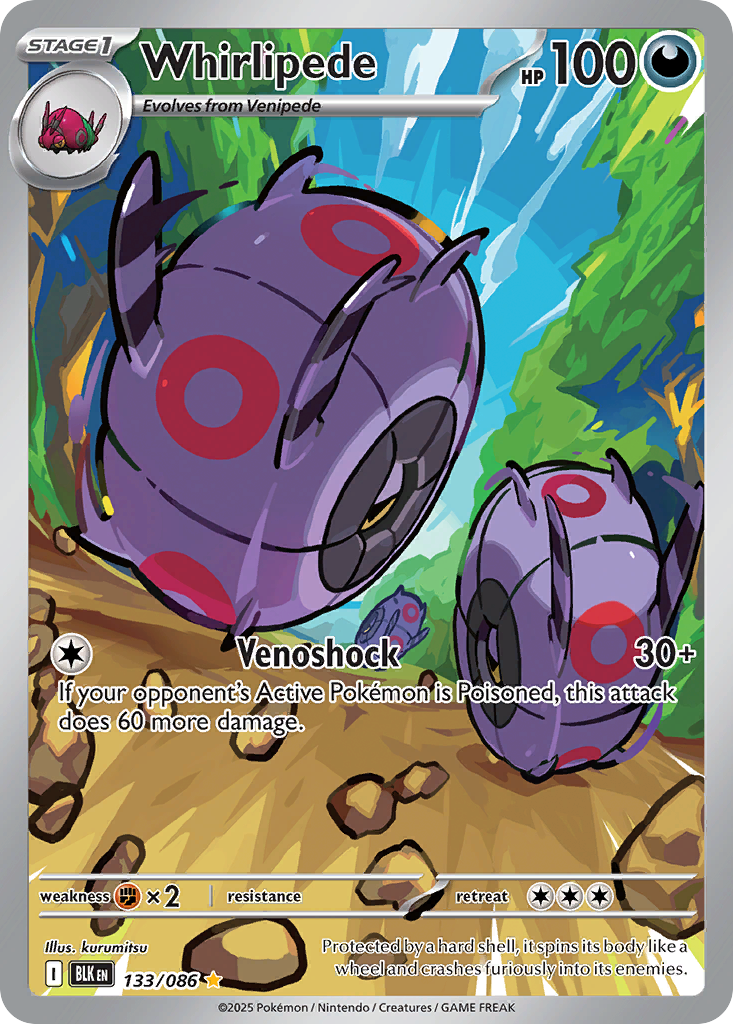 Whirlipede (116/167) [Scarlet & Violet: Twilight Masquerade] | Odin's Place