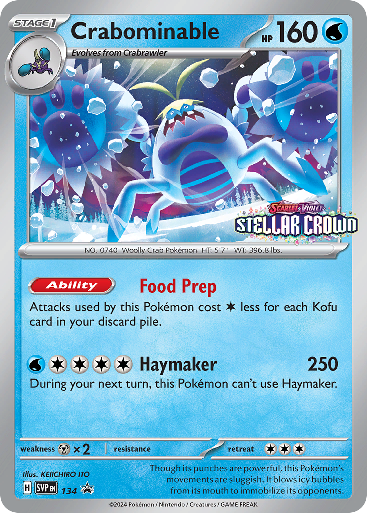 Crabominable (149/142) [Scarlet & Violet: Stellar Crown] | Odin's Place