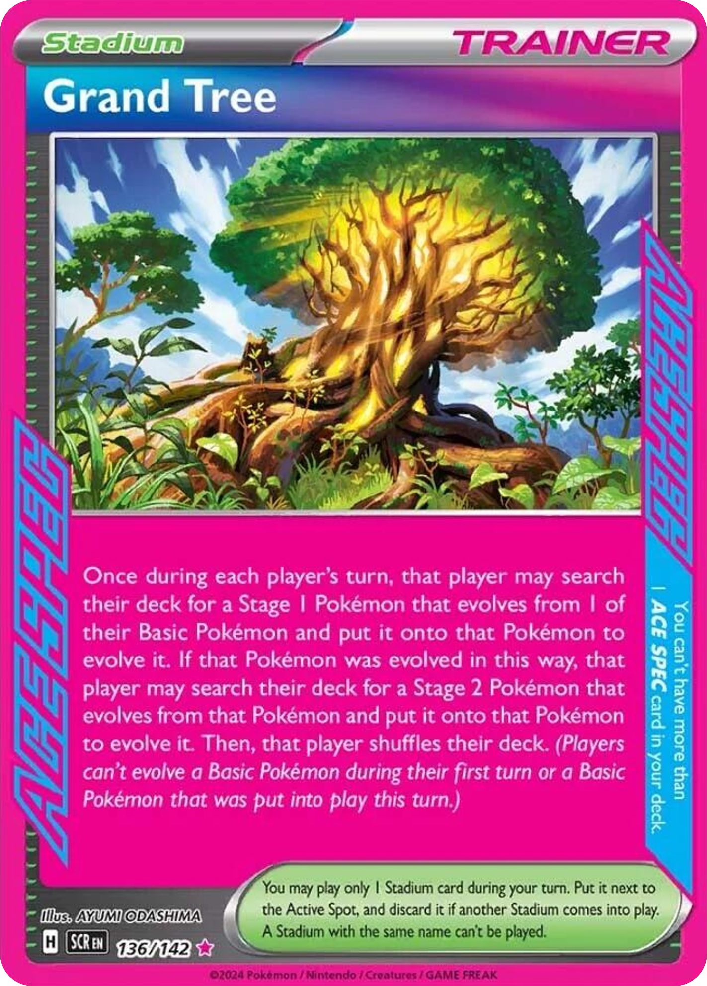 Grand Tree (136/142) [Scarlet & Violet: Stellar Crown] | Odin's Place