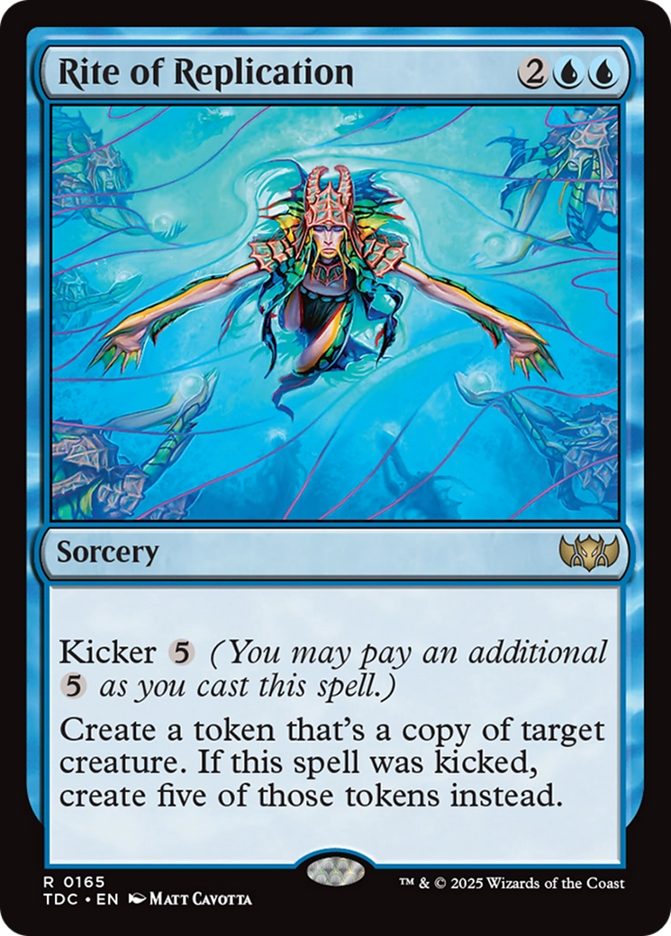 Rite of Replication [Tarkir: Dragonstorm Commander] | Dragon's Lair Comics and Fantasy Houston TX