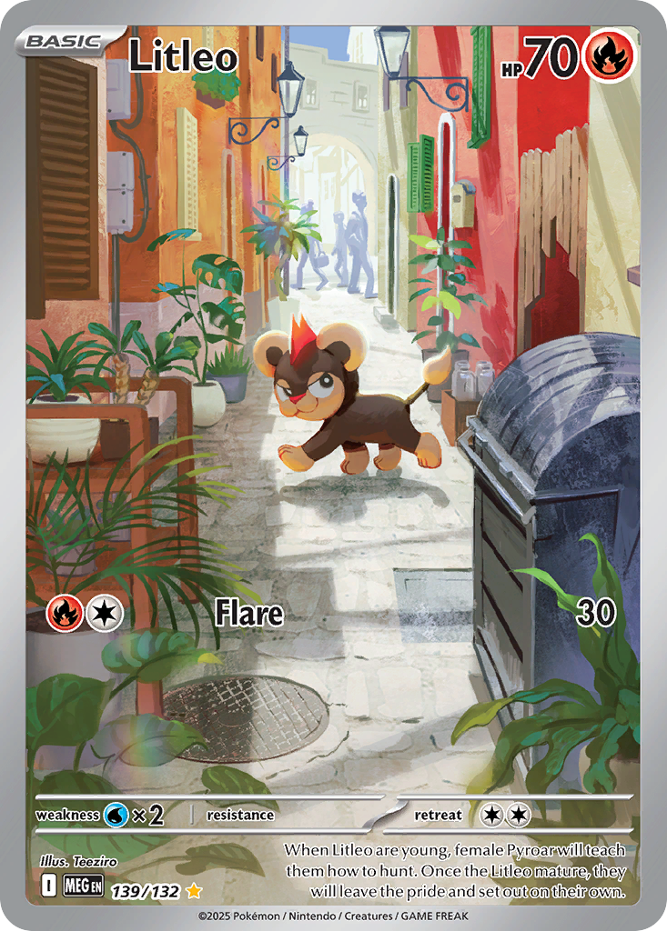 Litleo (015/131) (Master Ball Pattern) [Scarlet & Violet: Prismatic Evolutions] | Odin's Place