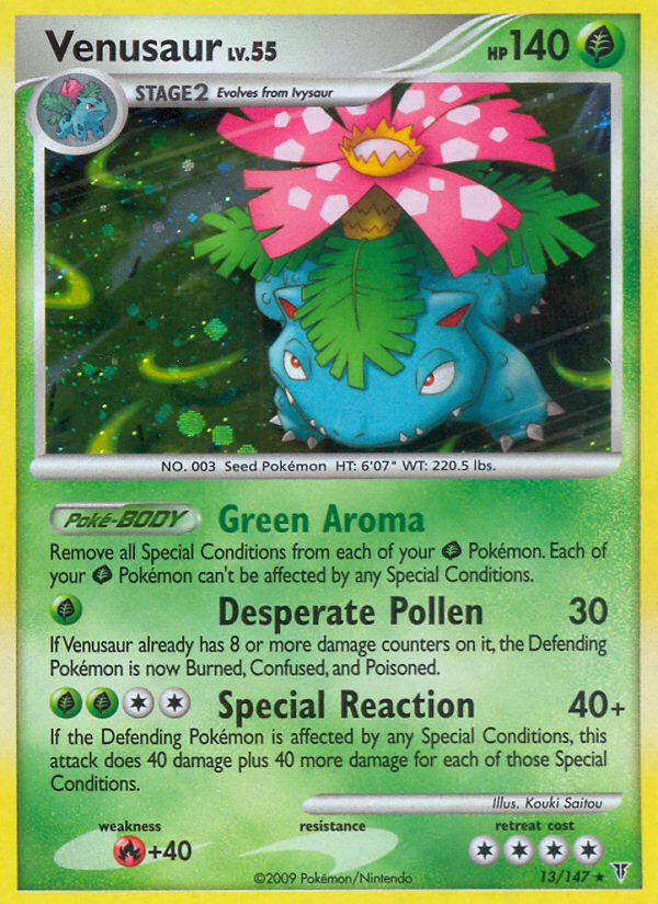 Venusaur (13/147) (Theme Deck Exclusive) [Platinum: Supreme Victors] | Odin's Place