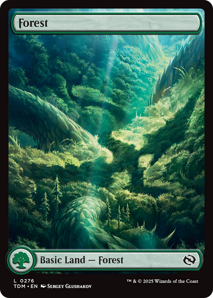 Forest (0276) [Tarkir: Dragonstorm] | Dragon's Lair Comics and Fantasy Houston TX