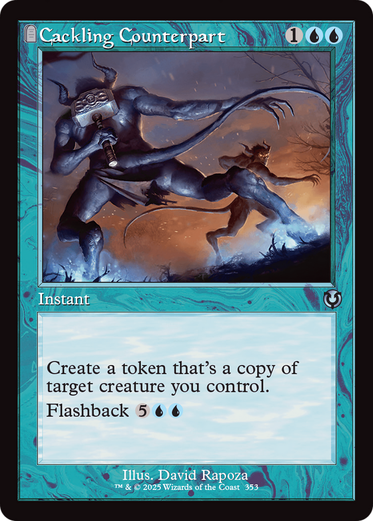 Cackling Counterpart (Retro Frame) [Innistrad Remastered] | Dragon's Lair Comics and Fantasy Houston TX