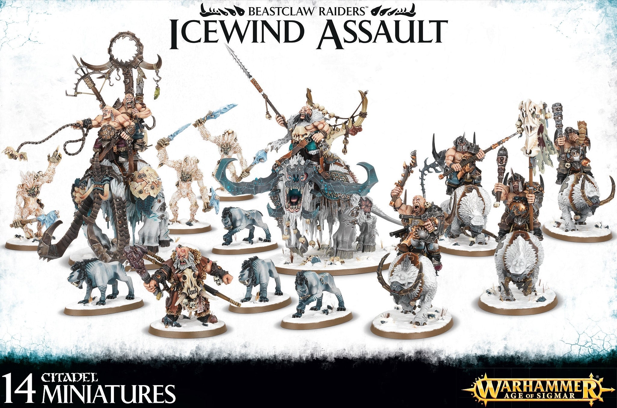 Image for Warhammer: Age of Sigmar - Beastclaw Raiders Icewind Assault - Warhammer Box Sets | Dragon's Lair Comics and Fantasy Houston TX