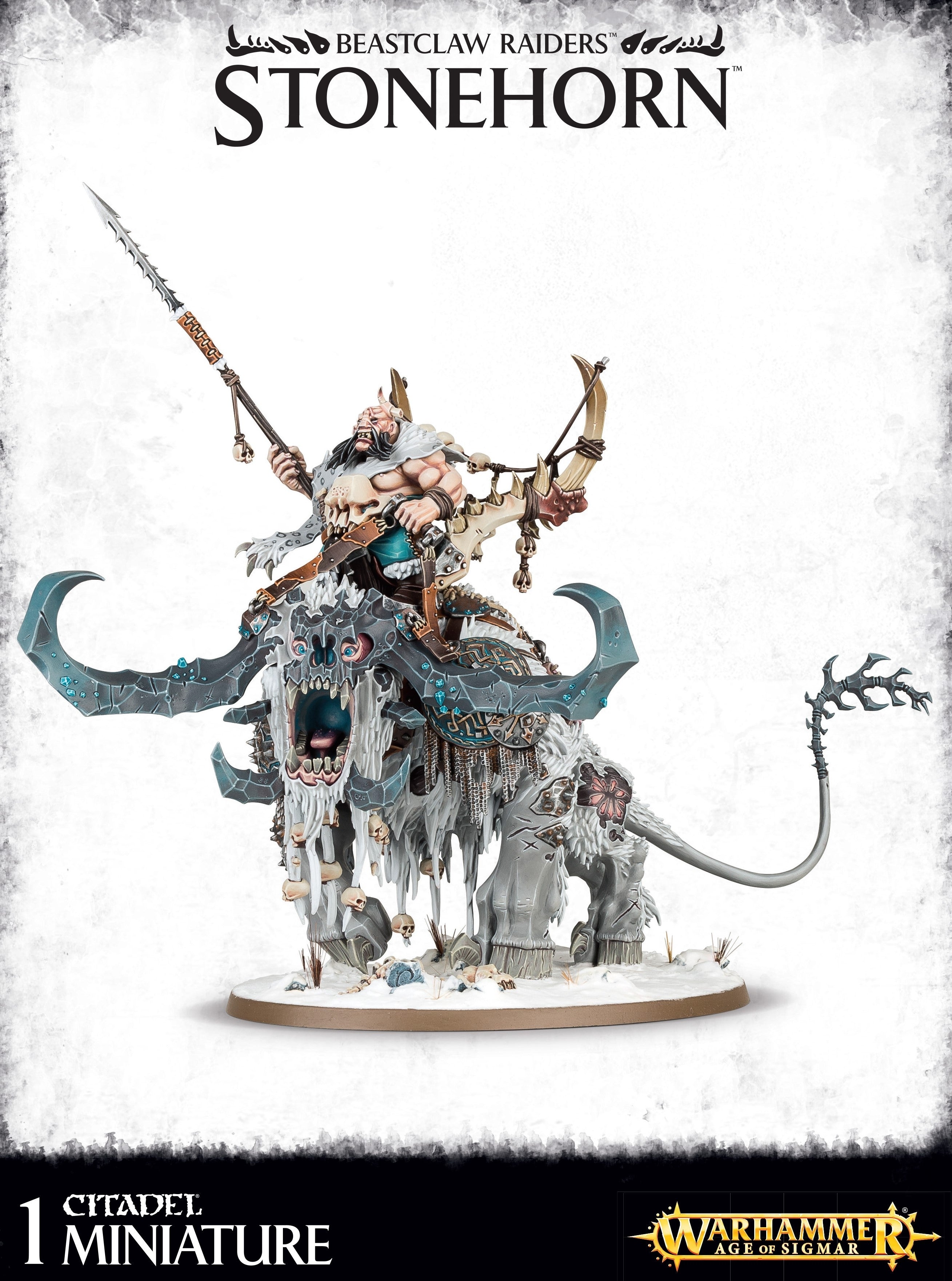 Image for Warhammer: Age of Sigmar - Beastclaw Raiders Stonehorn - Warhammer Box Sets | Dragon's Lair Comics and Fantasy Houston TX