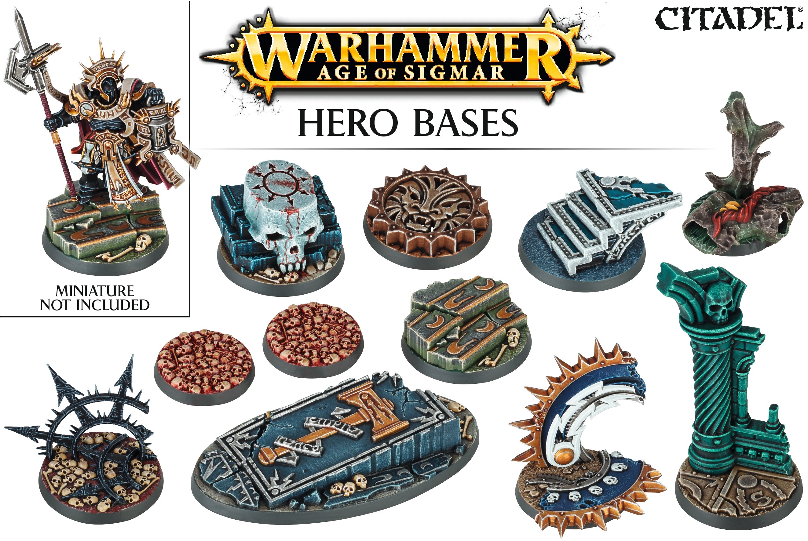 Image for Warhammer: Age of Sigmar - Hero Bases - Warhammer Box Sets | Dragon's Lair Comics and Fantasy Houston TX
