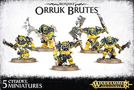 Image for Warhammer: Age of Sigmar - Ironjawz Orruk Brutes - Warhammer Box Sets | Dragon's Lair Comics and Fantasy Houston TX