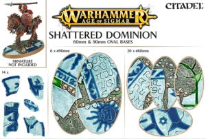 Image for Warhammer: Age of Sigmar - Shattered Dominion 60mm & 90mm Oval Bases - Warhammer Box Sets | Dragon's Lair Comics and Fantasy Houston TX