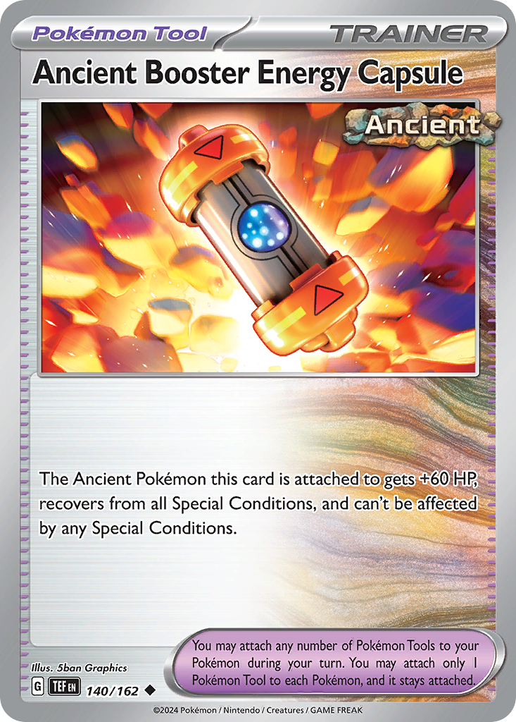 Ancient Booster Energy Capsule (140/162) [Scarlet & Violet: Temporal Forces] | Odin's Place