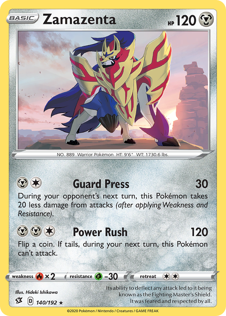 Zamazenta (140/192) [Sword & Shield: Rebel Clash] | Odin's Place