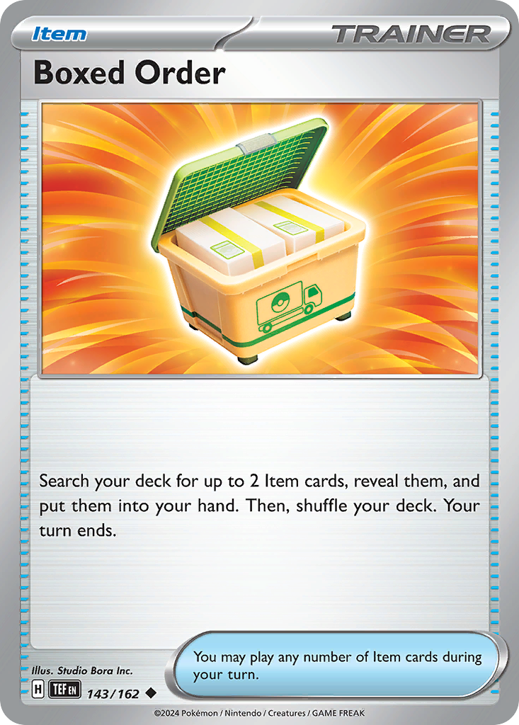 Boxed Order (143/162) [Scarlet & Violet: Temporal Forces] | Odin's Place