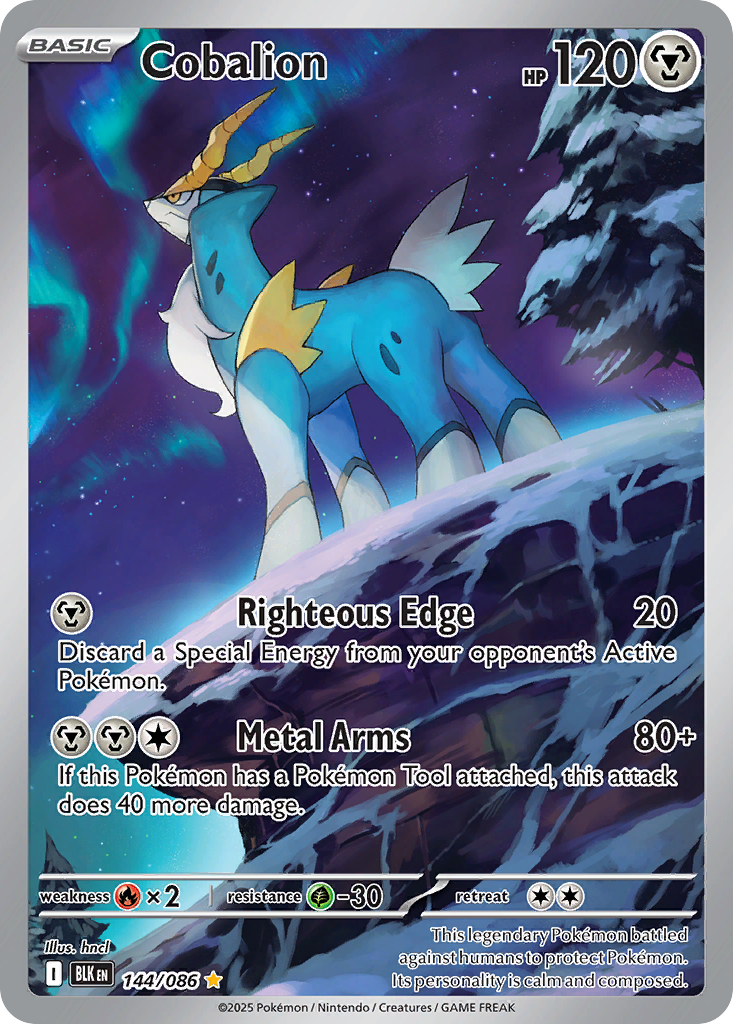Cobalion (84/101) [Black & White: Black Star Promos] | Odin's Place