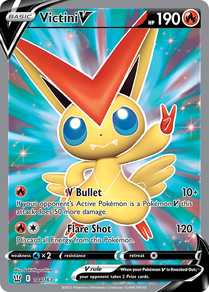 Victini V (025/202) [Prize Pack Series One] | Odin's Place
