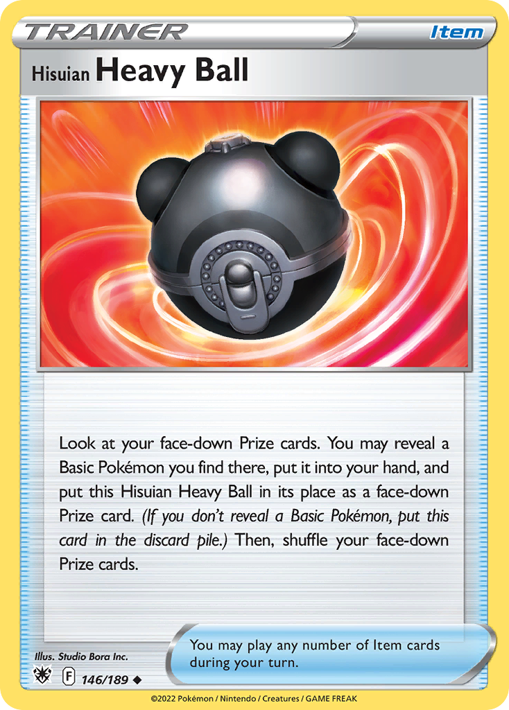 Hisuian Heavy Ball (146/189) [Prize Pack Series Three] | Odin's Place